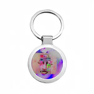 Call Me Sad Eyes Circular Keychain