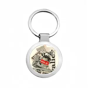 Be A New Man Circular Keychain