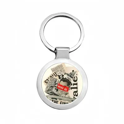 Be A New Man Circular Keychain