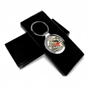 Be A New Man Circular Keychain