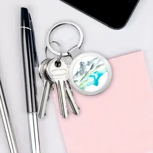 Watersprite Lake Circular Keychain