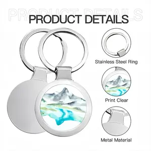 Watersprite Lake Circular Keychain