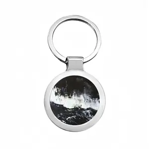 A Sudden Storm Circular Keychain