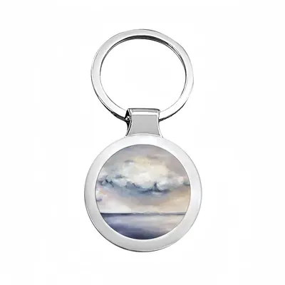 Matchstick Sky Circular Keychain