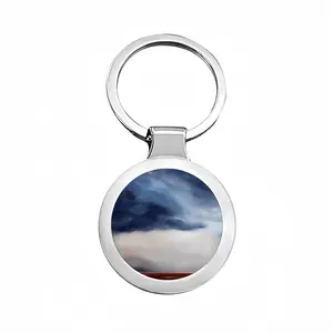 Desert Drive Circular Keychain