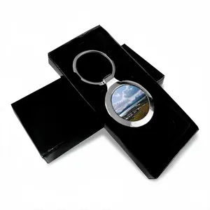 Cold Spring Day Circular Keychain