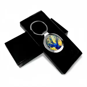 Lucky Tree Gift Idea Circular Keychain