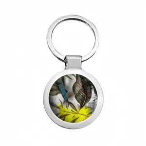 Question Circular Keychain