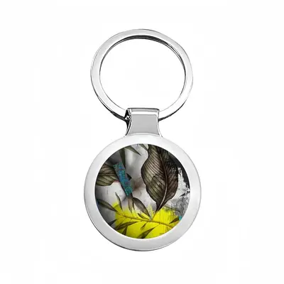 Question Circular Keychain