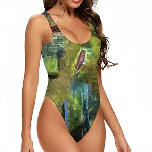 Women Hummingbird 6 One Piece Swimsuit