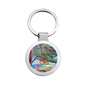 Ease Circular Keychain