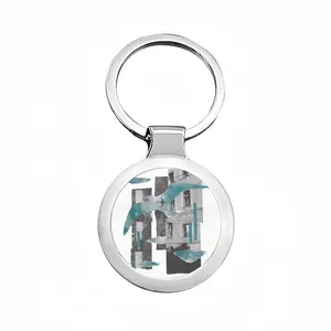 Vacation Circular Keychain