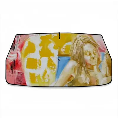 To Be Given To Be Worlded Car Sunshade Parasol