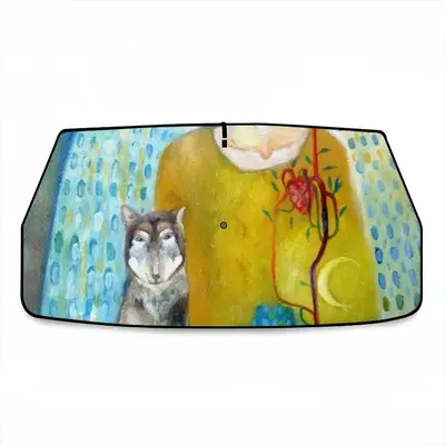 Somebody Loves You Car Sunshade Parasol