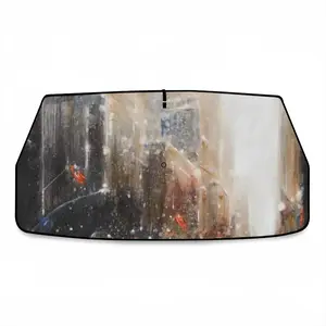 Busy Manhattan Car Sunshade Parasol