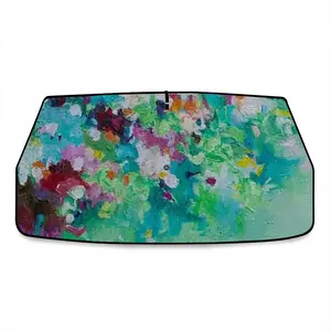 Calming Thoughts Car Sunshade Parasol