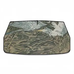 Dead Gull Car Sunshade Parasol