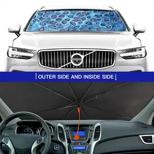 Love Your Cells Car Sunshade Parasol