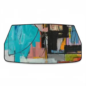 Angela Blue No 1 Car Sunshade Parasol