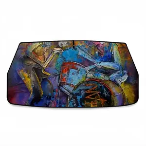 Rockstars Car Sunshade Parasol