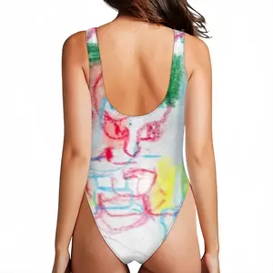 Women Everyday Micro-Scenes 004 One Piece Swimsuit