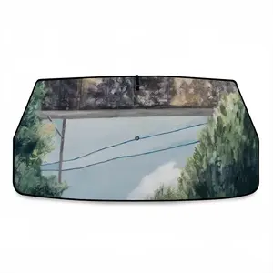 Space & Time Car Sunshade Parasol