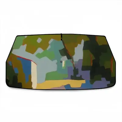 The Old Farmhouse Car Sunshade Parasol