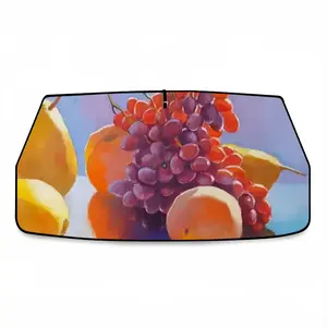 Still Life With Grapes Car Sunshade Parasol