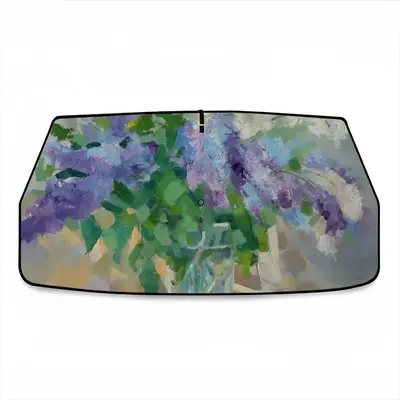 The Spring Flowers Car Sunshade Parasol