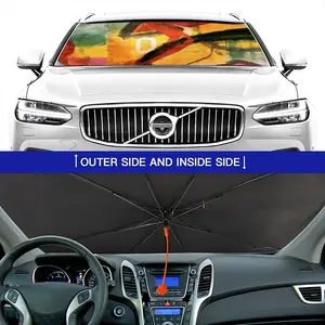 Dual 9 Car Sunshade Parasol