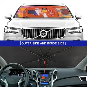 Citric Acid Car Sunshade Parasol