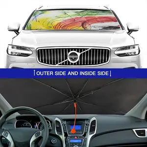 Stairway To Hell Car Sunshade Parasol