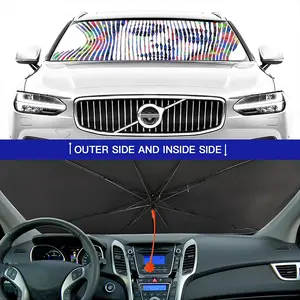 Fragile And Elegant Car Sunshade Parasol