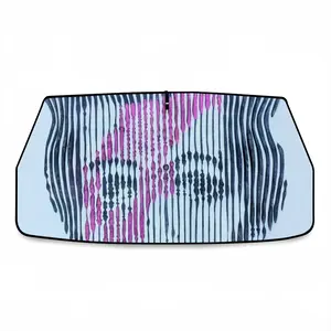 David Bowie The Legend Car Sunshade Parasol