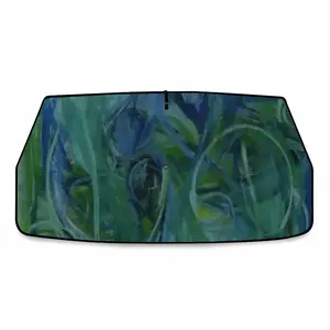 Emerald Code Car Sunshade Parasol