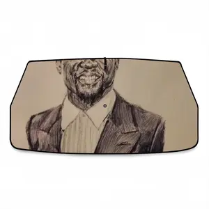 Kevin Hart Portrait Car Sunshade Parasol