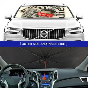 Be A New Man Car Sunshade Parasol