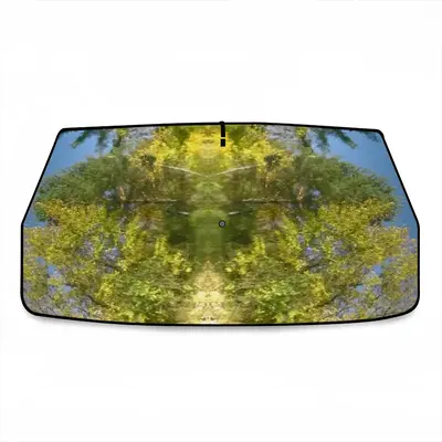 Reflections Of Vermont Car Sunshade Parasol