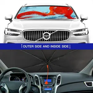 Hurted Feelings Car Sunshade Parasol