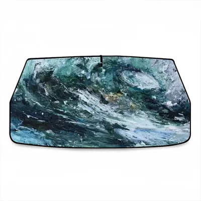 Sea Swirl Car Sunshade Parasol