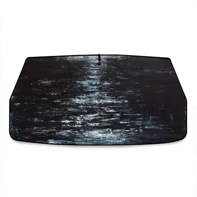 Moonlit Path Car Sunshade Parasol