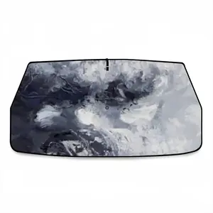 Charcoal Sky Car Sunshade Parasol