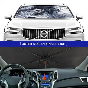 Rolling Breaker Car Sunshade Parasol