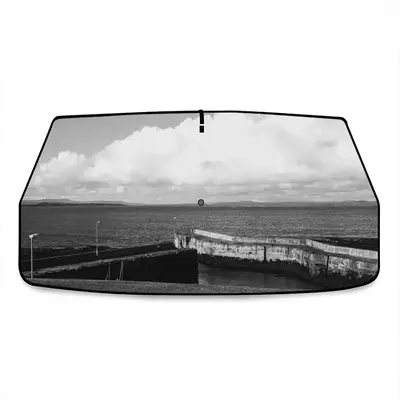 First And Last In Scotland Car Sunshade Parasol