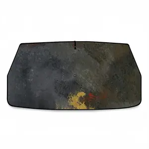 Rivers Of Gold Car Sunshade Parasol