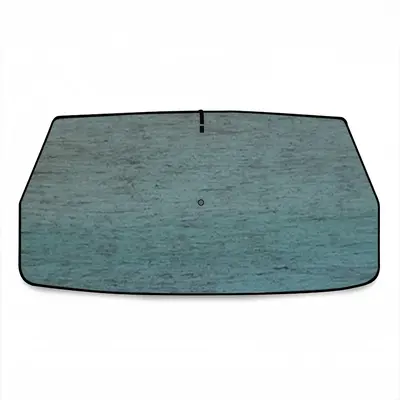 Hazy Shades Of Blue Car Sunshade Parasol