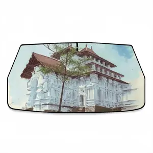 A Shrine To Worship Car Sunshade Parasol