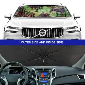 Pain Of Captivity Car Sunshade Parasol