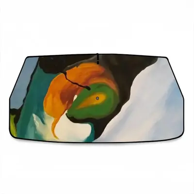 Floral Motion Car Sunshade Parasol