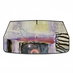 Memories In White 4 Car Sunshade Parasol